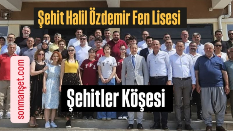 Tarsus Şehit Halil Özdemir Fen Lisesi’nde Şehitler Köşesi ve Fidan Dikimi Etkinliği