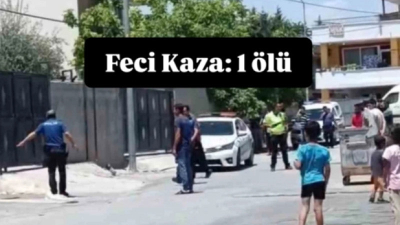 14 Yaşındaki Sürücü Dehşet Saçtı:1 Ölü, 1 Yaralı
