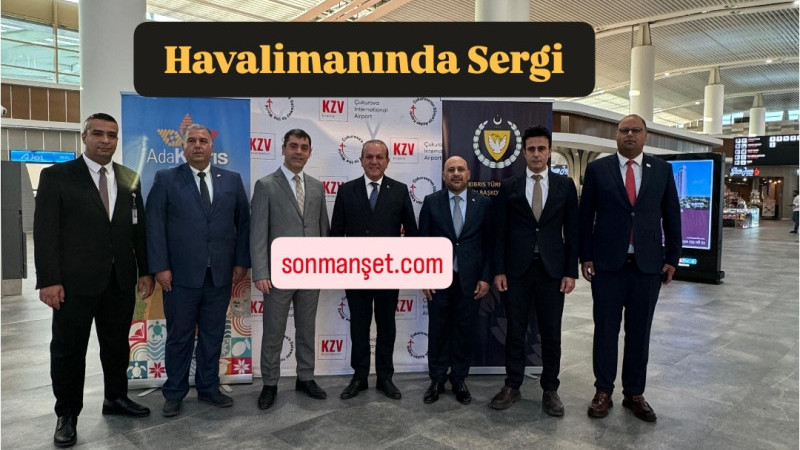 Çukurova Havalimanı'nda Ada Kıbrıs Resim Sergisi