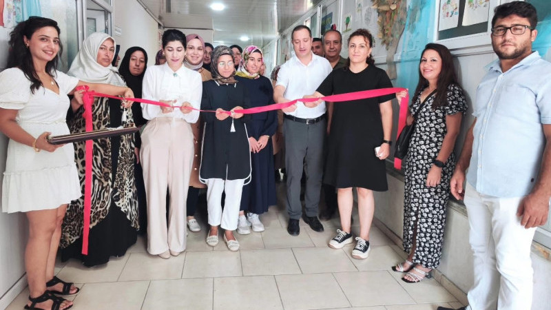 Tarsus'ta Aile Destek Merkezi'nin İpliklerin Renkli Dünyası sergisi açıldı