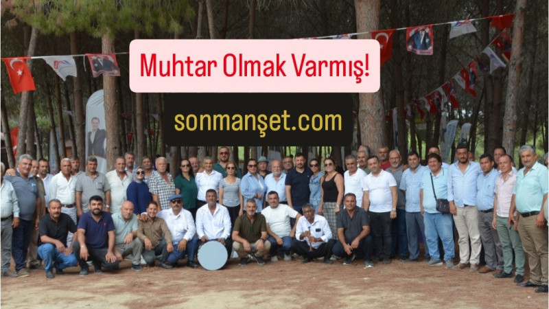 Tarsuslu Muhtarlar Gençlik Kampında Doyasıya Eğlendi