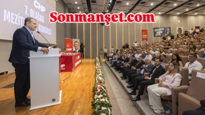 Başkan Seçer, Mezitli CHP İlçe Kongresinde önemli Mesajlar verdi