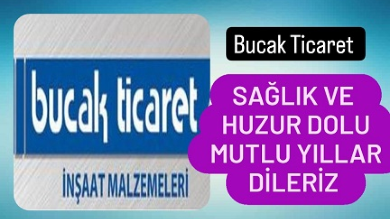 BUCAK Ticaret Fikri Bucak, Yeni Yıl Kutlaması