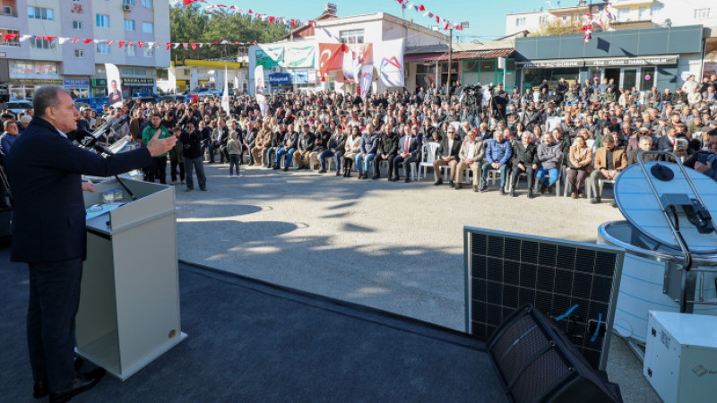 Vahap Seçer, Süt Soğutma Tankları Dağıtarak Üreticileri Sevindirmeyi Sürdürdü