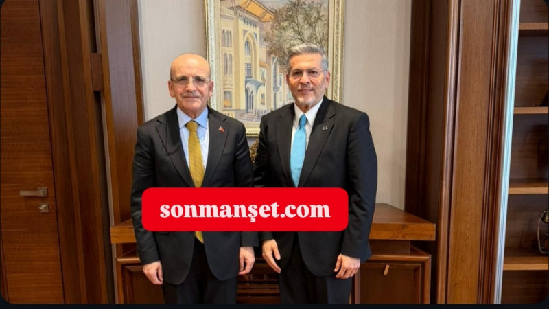 MHP Milletvekili Uysal, Maliye Bakanı Mehmet Şimşek ile görüştü