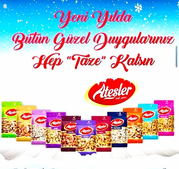 ATEŞLER KURUYEMİŞ YENİ YIL KUTLAMASI