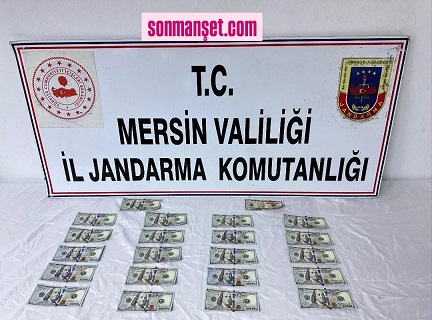 Tarsus'ta Jandarma'dan Sahte Para operasyonu
