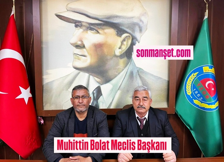 Ziraat Odası Meclis Başkanlığına Muhittin Bolat Getirildi/Tarsus Haber