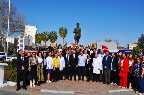 14 Mart tıp Bayramı Tarsus'ta da kutlandı 