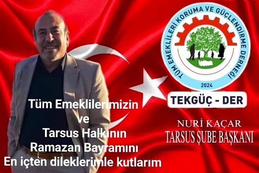 Başkan Nuri Kaçar Bayram Mesajı Yayınladı