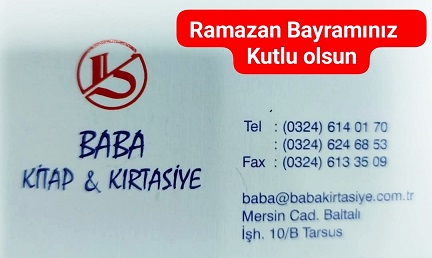 BABA Kırtasiye Murat Baba Bayram Tebriği
