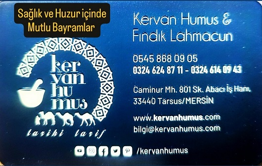 Kervan Humus Halkın Bayramını Kutladı