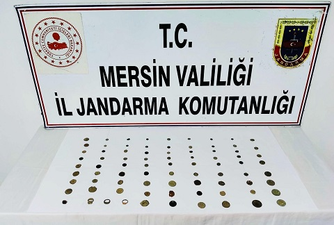 Tarsus'ta jandarmadan tarihi eser operasyonu