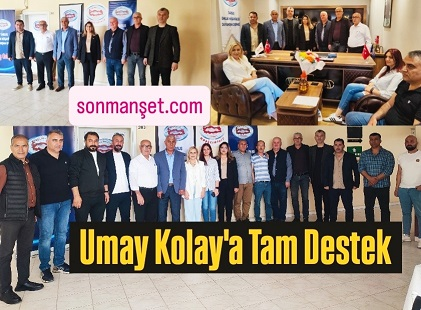 Başkan Umay Kolay'a Üyelerden Tam Destek