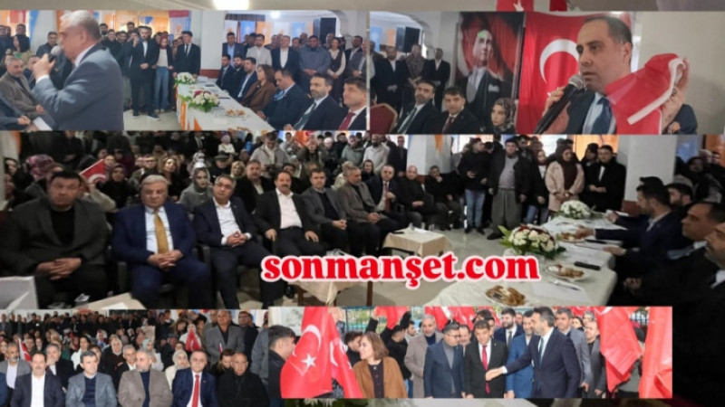 AK Parti Tarsus Danışma Meclisi Toplantısında Deva Partisi Başkanı ve Yönetimi AK Partiye Katıldı 