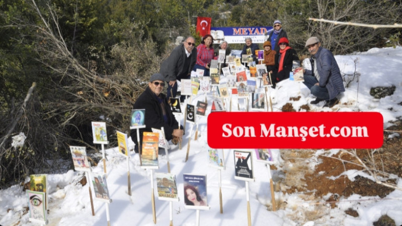 Mersin'de Yazarlar Kardelen Kitaplığı Oluşturdu