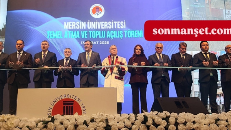 Cumhurbaşkanı Yardımcısı Cevdet Yılmaz, Mersin Üniversitesi'nden Övgüyle Söz Etti