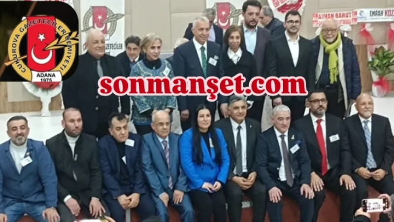 Çukurova Gazeteciler Cemiyeti'nde Kurtul Çakın dönemi başladı