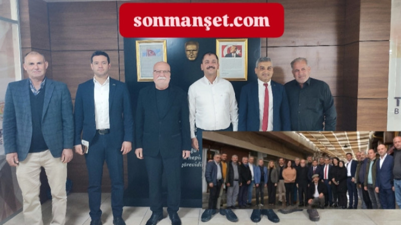 Ali Uyan ve Büyükşehir Ekibinden Muhtar Derneklerine Tebrik Ziyaretleri 