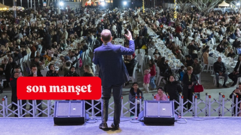 Vahap -Meral Seçer Binlerce Mersinli ile İftar Açtı 