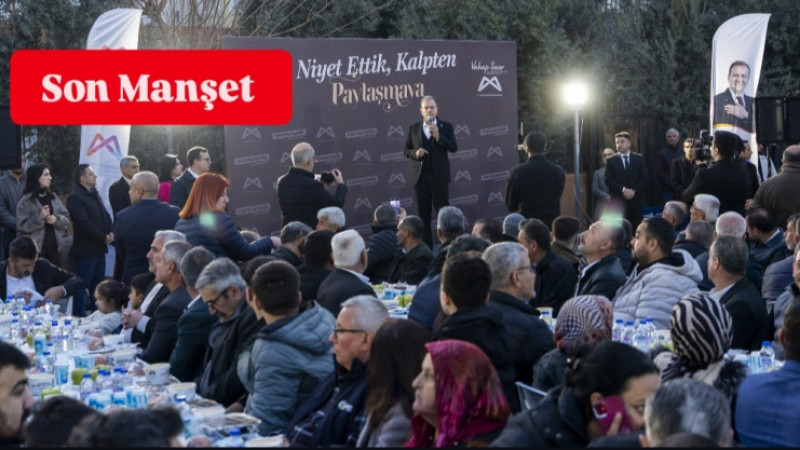 Vahap ve Meral Seçer, İftarı Akdenizliler ile Açtı