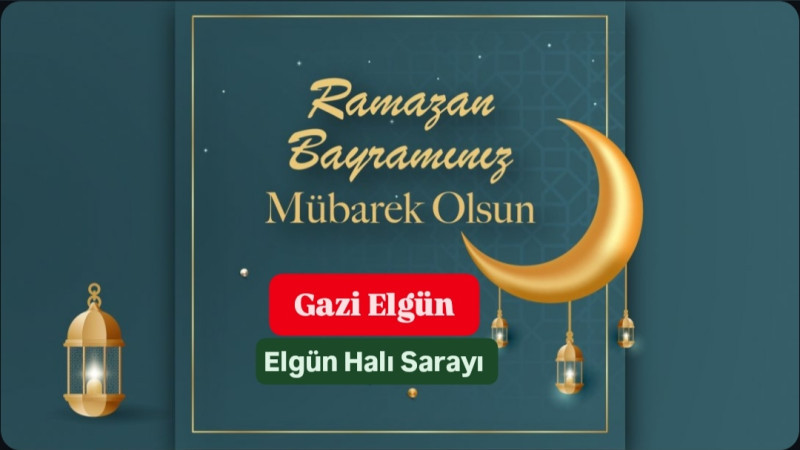 Gazi Elgün Ramazan Bayramını Kutladı