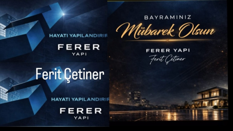 Ferit Çetiner Halkın Bayramını Kutladı 