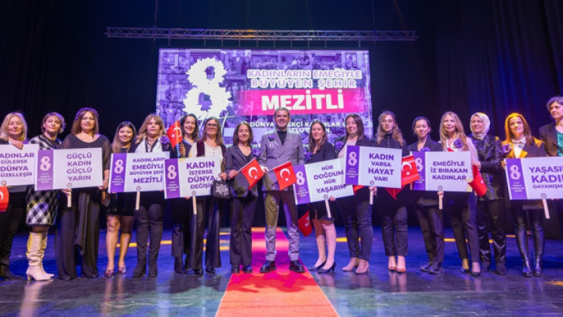 Mezitli Belediye Başkanı Dünya Kadınlar Gününde Emekçi Kadınlarla Buluştu