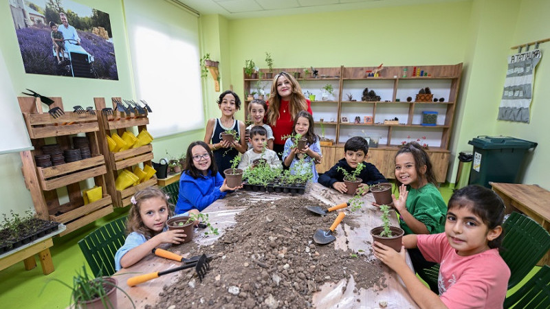 Büyükşehir'den Çocuklara Doğayla İç İçe Atölye