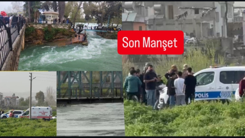 Tarsus'ta Yüzmek Amacıyla Şelaleye Giren Çocuk Akıntıya Kapıldı