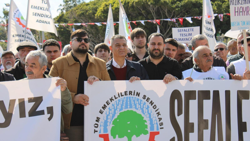 Ozan Varal, Emeklilerle El Ele, Omuz Omuza Yürüdü 