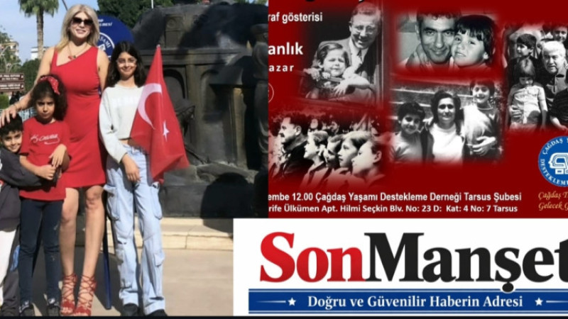 ÇYDD Tarsus Şube Başkanı Ferda Aras'tan 23 Nisan Mesajı 