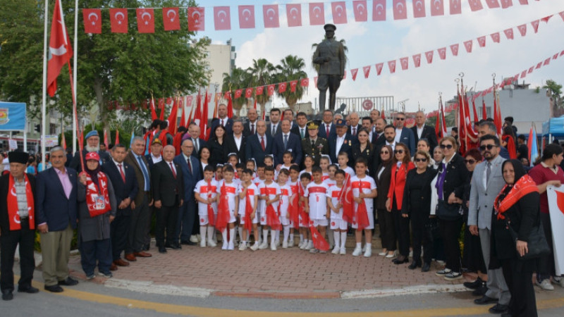 23 Nisan Ulusal Egemenlik ve Çocuk Bayramı Tarsus'ta da kutlandı