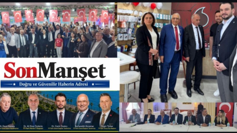 İyi Parti'nin Mersin ve Tarsus'taki etkinliklerine Yoğun İlgi 