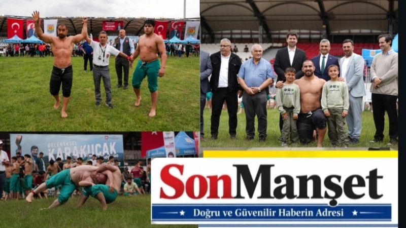 Tarsus'ta Karakucak Güreşlerinde Feyzullah Aktürk Birinci oldu