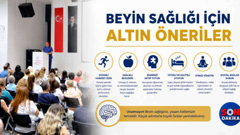 Op. Dr. Mete Vezir'den Beyin Sağlığı için Altın Öneriler 