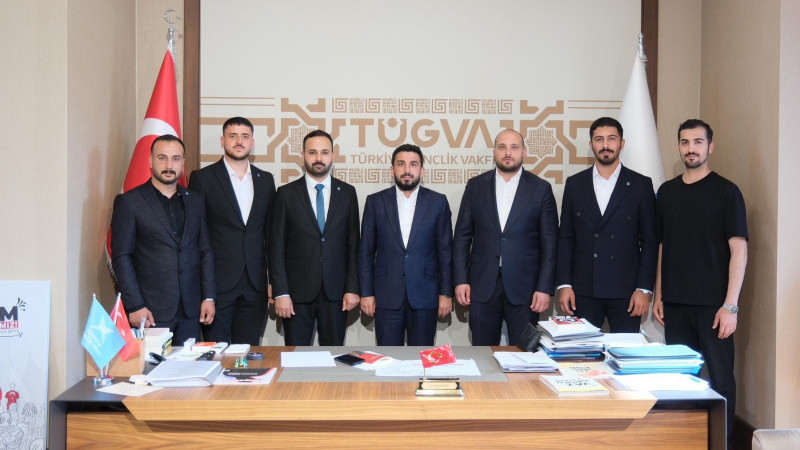 Yusuf Can Arıcı'dan TÜGVA Genel Merkezine Anlamlı Ziyaret