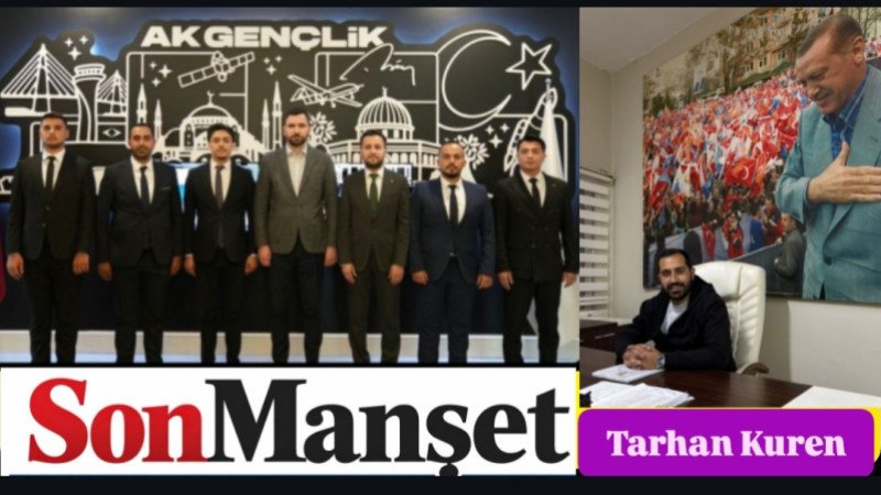 Tarhan Kuren, AK Parti Tarsus Gençlik Kolları Başkanlığına Atandı