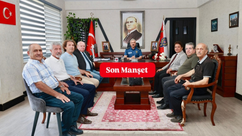 MGC'den Mersin İl Emniyet Müdürü Fahri Aktaş'a Hayırlı Olsun Ziyareti